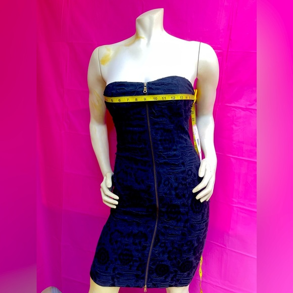 NWT Rachel Roy DECEMBER dress I navy blue INK size 2 - Picture 8 of 16